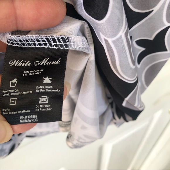 🎉HP🎉 Womenswear Dress NWT, Sz. XL - black and grey - Picture 4 of 9